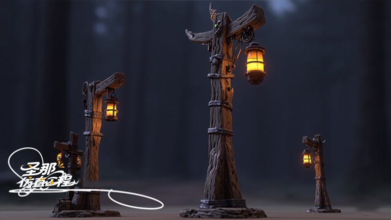 水泥仿木灯杆.jpg 水泥仿木灯杆