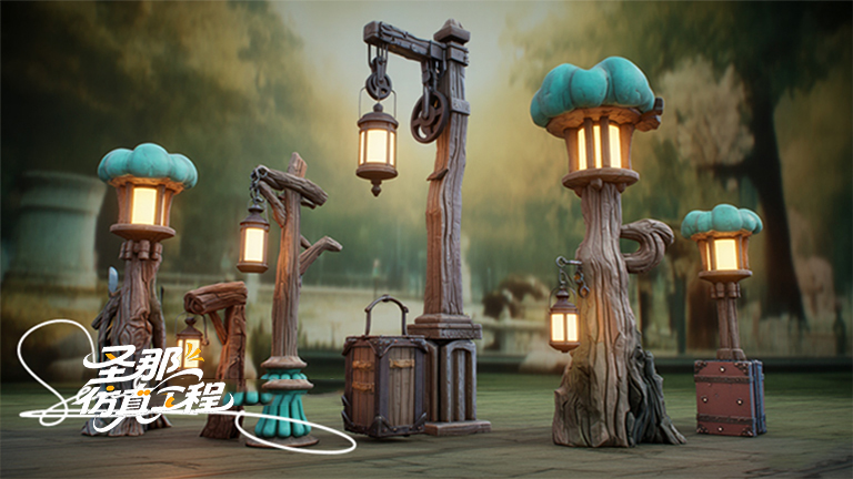 水泥仿木灯杆.jpg 水泥仿木灯杆