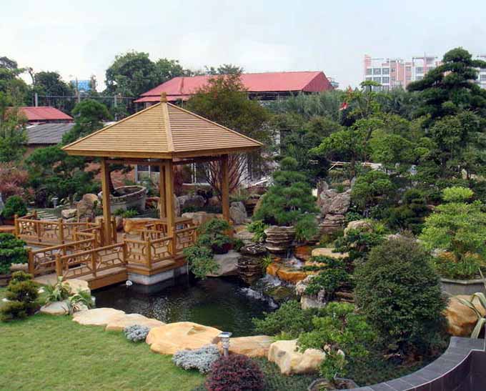 1,忌凶位如果空间不是很大,那小编就不建议制作假山鱼池