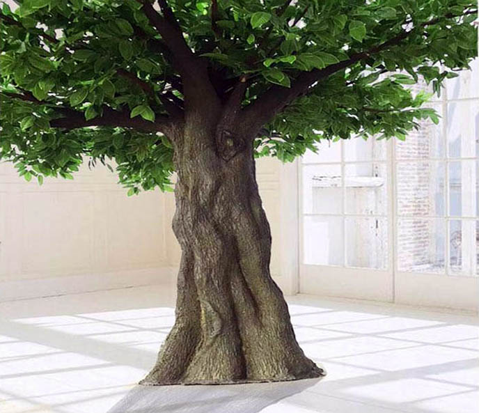 玻璃钢仿真舞台道具树是怎么制作的,有几种制作方法