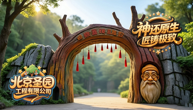 仿真树大门.jpg 仿真树大门