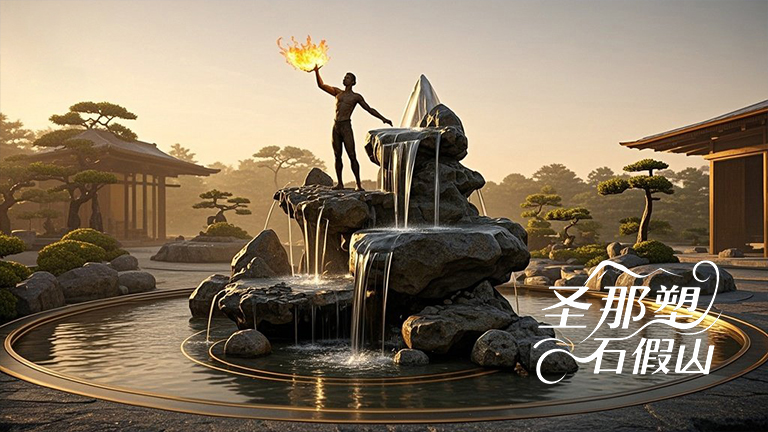 水泥假山.jpg 水泥假山