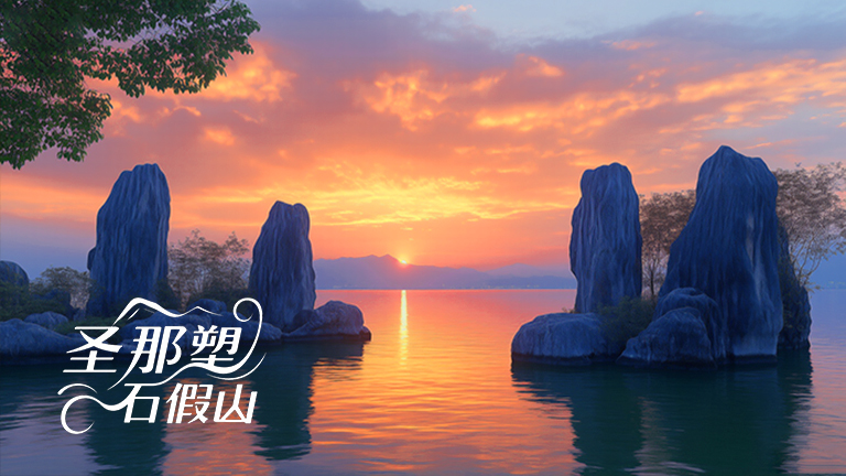 水泥假山.jpg 水泥假山