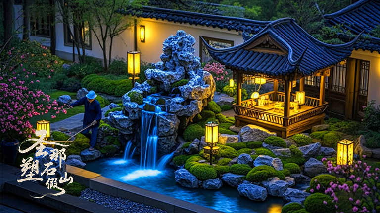 塑石假山.jpg 塑石假山