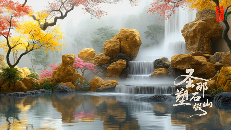水泥假山